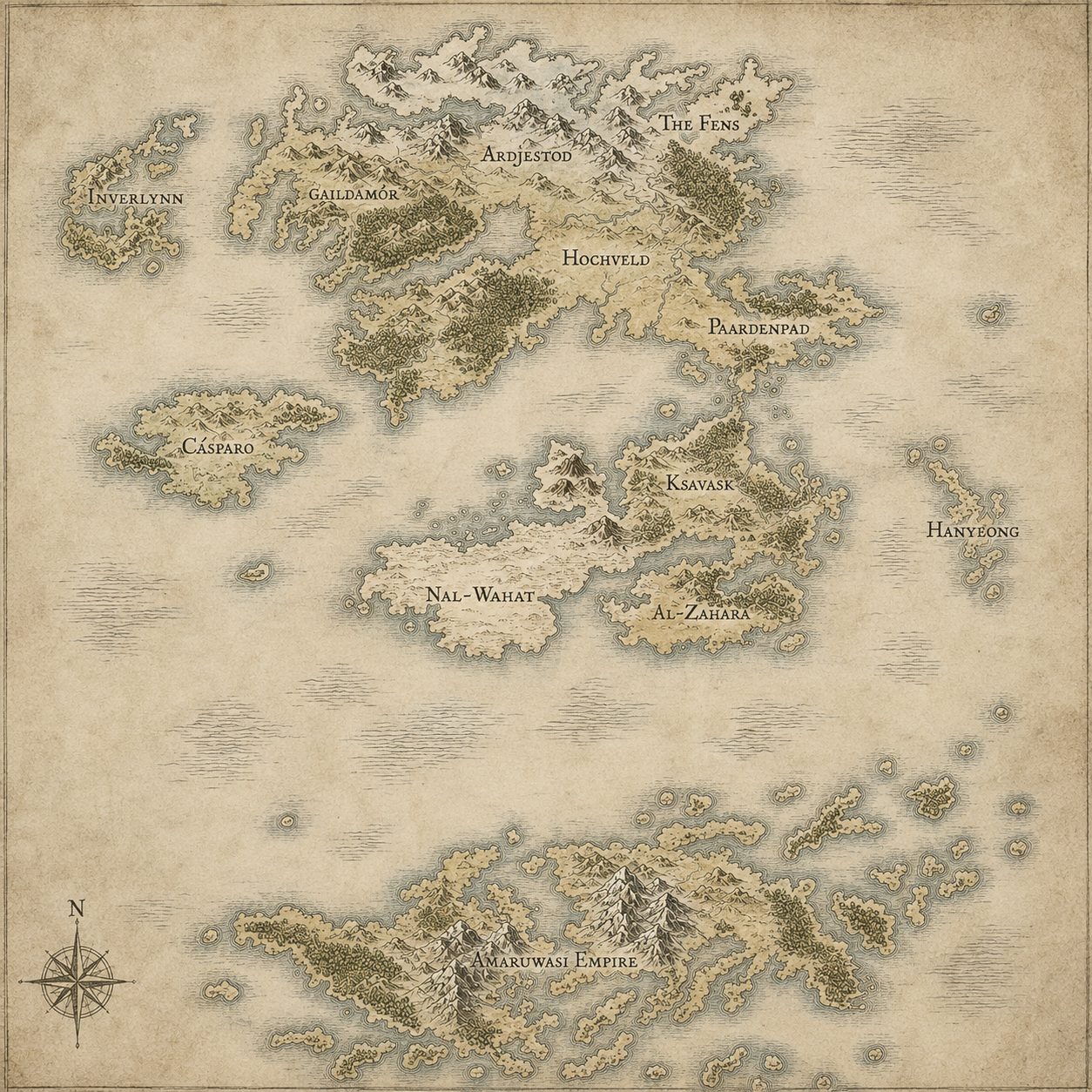 Map of Norvitaire